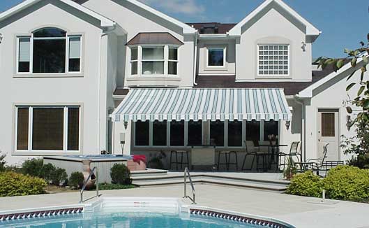 awnings are a perfect source for home shading