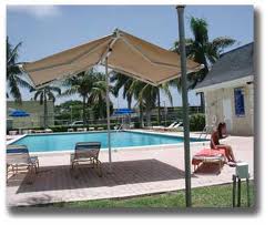 butterfly awnings add shading where you need it