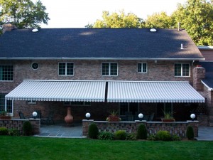 sun protection provided by retractable awnings