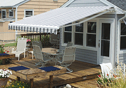 the affordable E-Lite retractable awning from Eclipse