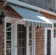 Eclipse drop arm retractable awning