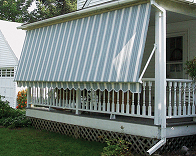 Eclipse drop arm retractable awning