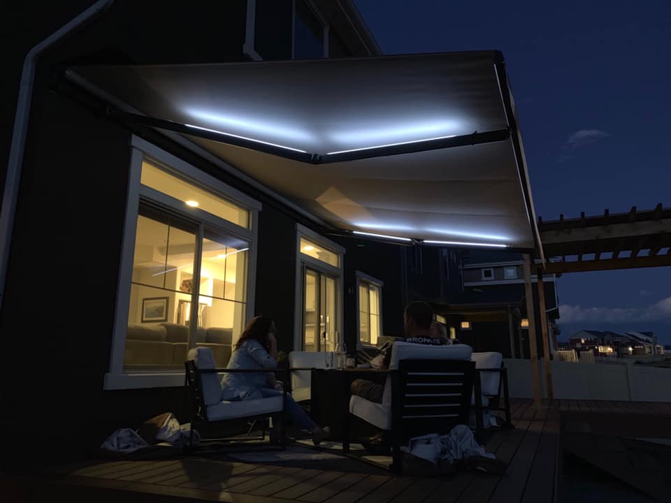 LED Light Package for Retractable Awning | Eclipse Shading