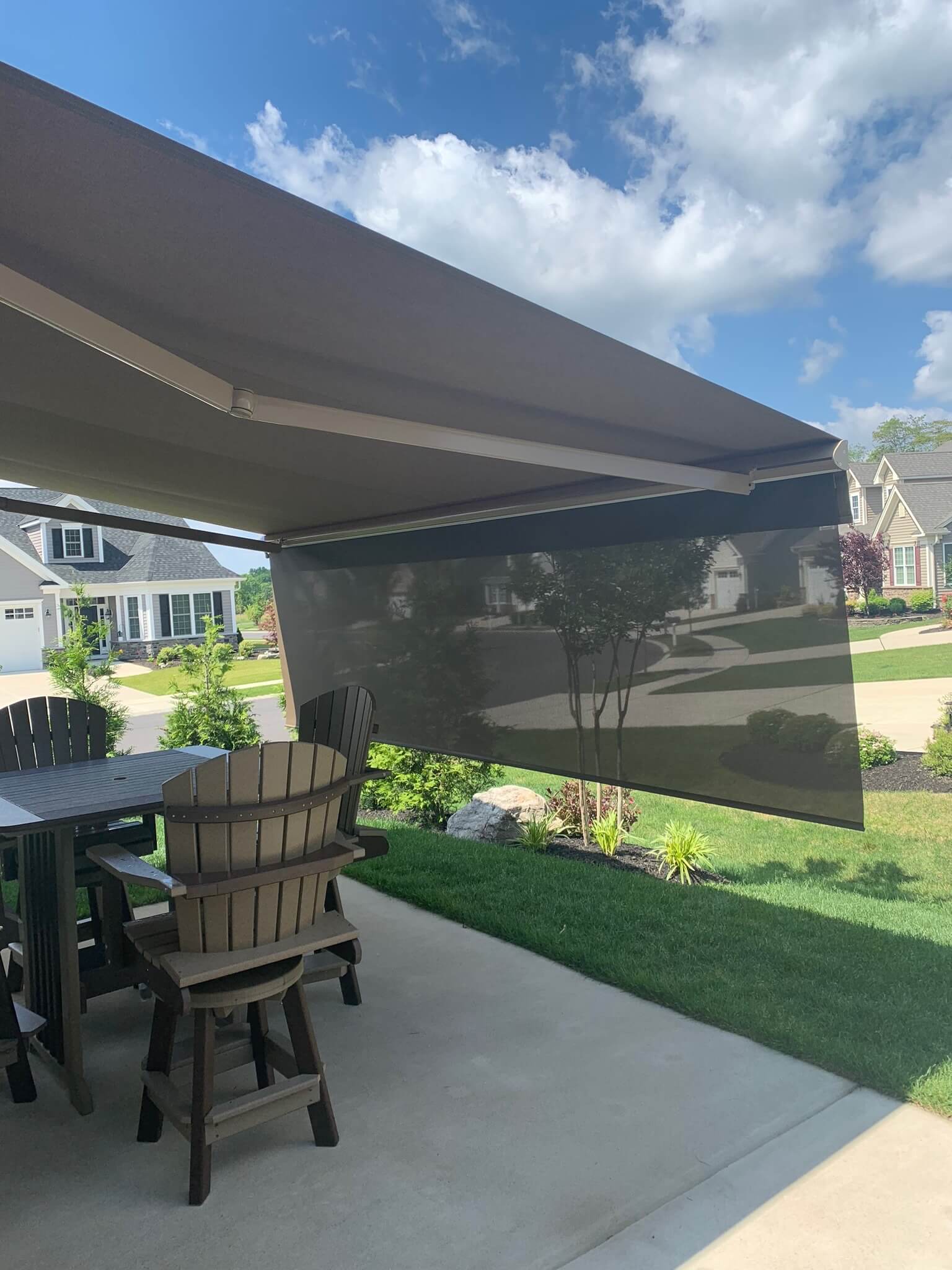 Eclipse Premier Outdoor Motorized Retractable Awnings Eclipse Shading