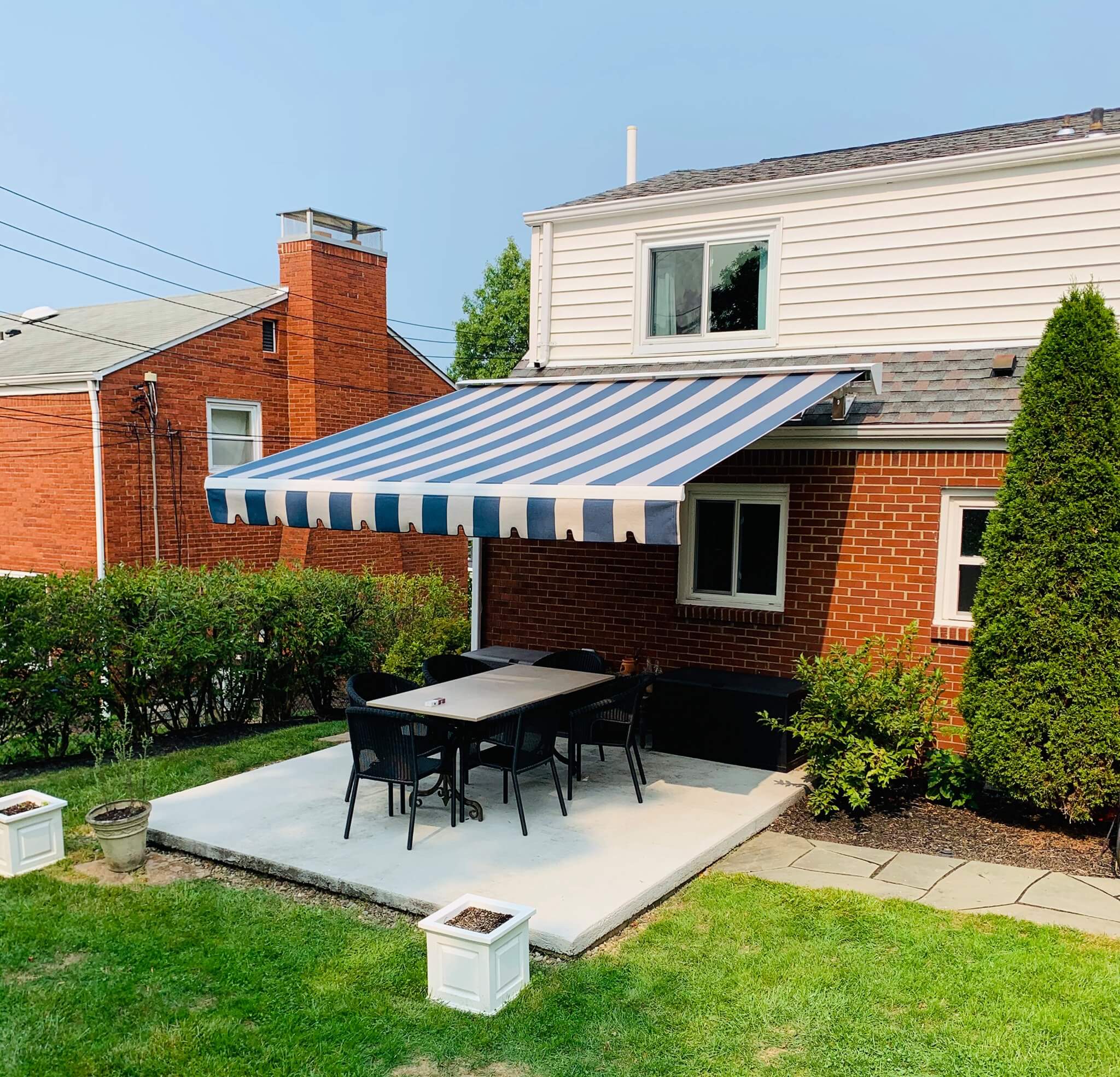 Mt Lebanon Roof Mount Retractable Awning