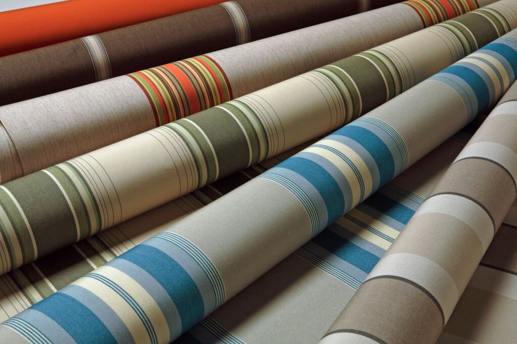 Fabric rolls from Sunbrella